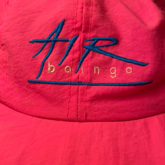 Air Boingo VINTAGE cap 80s 90s HOT PINK - Picture 2 of 9
